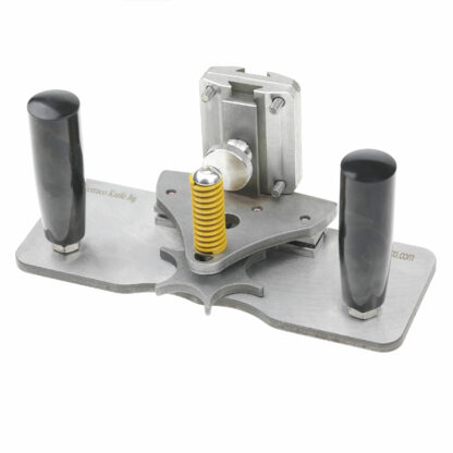 Derraco Knife Jig- To be used on belt grinder, bevel grinding angle fully adjustable